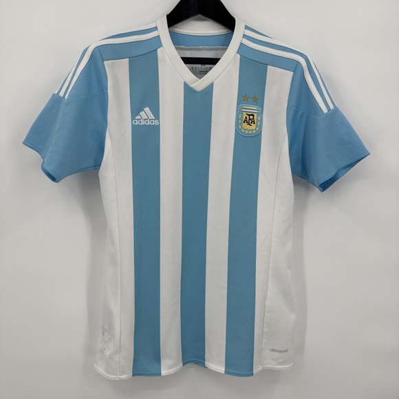 Argentina Home football shirt 2015 Soccer Adidas Mens Jersey Rare Trikot Size‎ S - Picture 1 of 12
